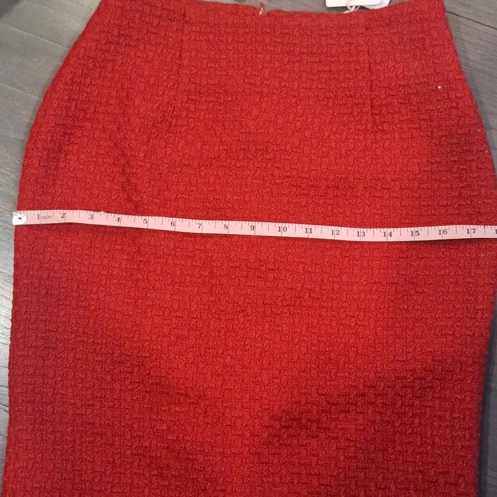 GAALA Red Pencil Skirt